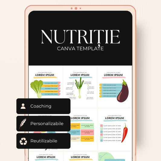 Template Postări - Nutriție  - set 3