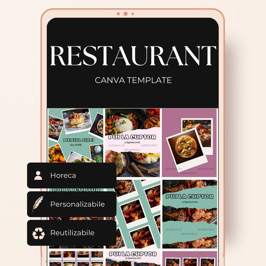 Template Postări - Restaurant 3