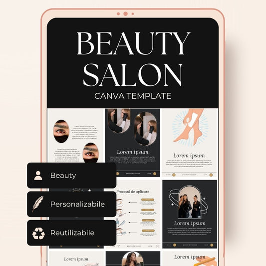 Template Postări - Beauty Salon - FULL- set 1